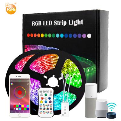 China Project Ws2812b 5050 RGB Waterproof Strips Sk6812 Wifi Ws2811 12v Smart Ledstrip Ws2812 Strip Lights Room Color Led Strip Light for sale