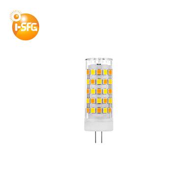 China Residential I-SFG G4 4.1W Led Corn Light Bulb 2835SMD Hot Sale Products Ceramic+PC Dimmable AC230V 500lm for sale