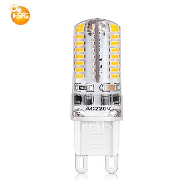 China New Residential AC110V 2.5W Mini G9 Led 3014 SMD 64 Bulb Raw Material Pcs Mini Indoor Light for sale