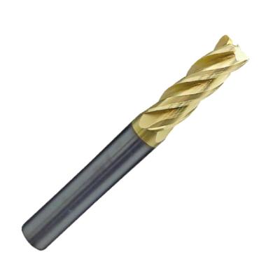 China Metal Machining Made In Taiwan CER 4 Flutes Highly Efficient Corner Radius End Mills for sale