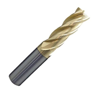 China Tungsten Steel Made Taiwan CED 4 Flutes Highly Efficient Square End Mills for sale