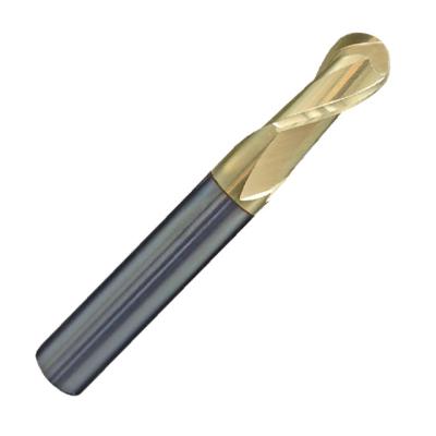 China Metal Machining Made in Taiwan CEB 2 Flutes Highly Efficient Ball Nose End Mills for sale