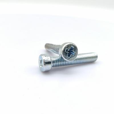 China Pan Phillips Cheese Head Stainless Steel Screw M2 M5 M6 Zinc Blue Plain Nickel For Electronics Screws for sale