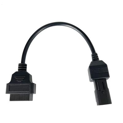 China Mostly OBD Motorcycle Cable For Ducati 4 Pin Plug Cable Diagnostic Cable 2Pin To OBD2 4pin Adapter Motorcycle Accessories for sale