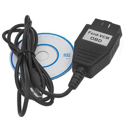 China Obdii vcm OBD Protocols Vehicle for Ford OBD2 Scanner USB Diagnostic Interface for Ford vcm Car Fault Detection Tool for sale