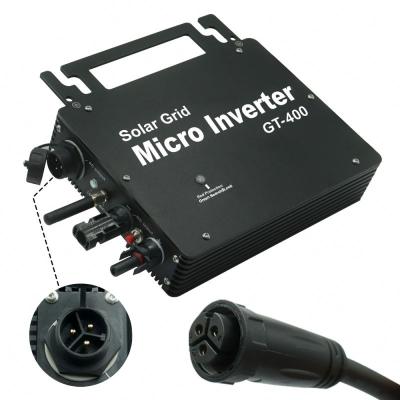 China New model micro 400W inverter for home use 185mm*160mm*40mm for sale