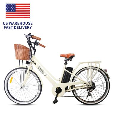 China US Warehouse Steel Shipping! 36v electric city bike electric bikes for adults china electric bike for sale