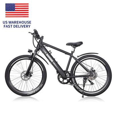 China Aluminum Alloy US Warehouse Shipping! High Quality Hot Sale 48v Mountain Bike Electric Road Electric Bike Amazon Hybrid Bike for sale