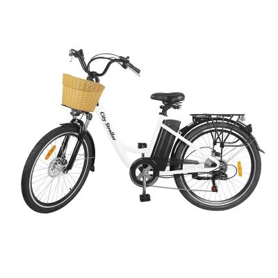 China Aluminum alloy factory direct sales 36v 350w cheap nakto city electric bike for electric adult women electric bike e bikes adults for sale