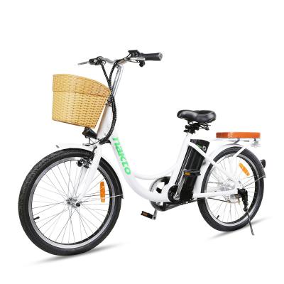 China FACTORY PRICE products 36v 250w cheap nakto steel city electric bike for electric adult women electric bike e bikes adults for sale