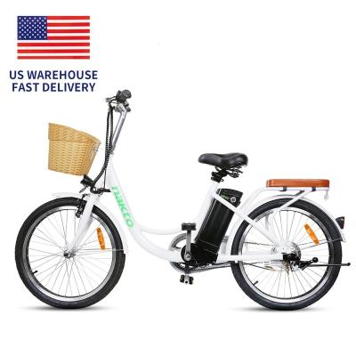 China 2021 Steel Nakto Elegance 36v 250w cheap nakto city electric bike for electric adults women electric bike e bikes adults for sale