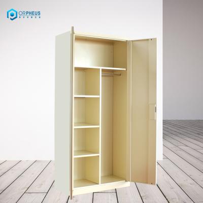 China Modern China Supplier Single Foldable 2 Door Locker Fitness Locker for sale