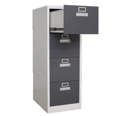 China Good Price Customized Office Furniture Vertical 4 Drawer Filing Cabinet Metal Steel Drawer Cabinet Good Price for sale