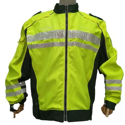 China High Visibility Water Proof Safety Jacket Construction Clothing Reflective Uniform Work Wear Reflective Reflective Jacket for sale