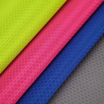 China Bag Fabric 100% Waterproof Polyester 420D*420D Football Ripstop Oxford PU Coated Fabric Waterproof PU Coated Oxford Fabric For Bags for sale