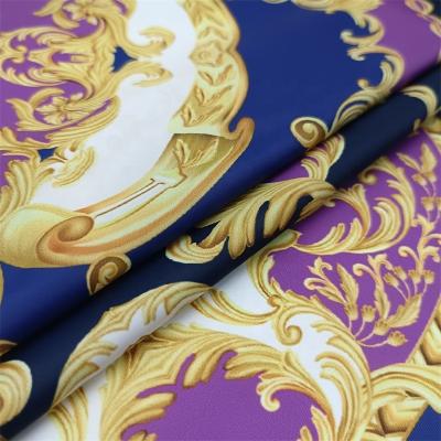 China Custom Digital Printing Fabric 300T Polyester Taffeta Fabric Waterproof Custom Printed 300T Taffeta Fabric For Down Coat for sale