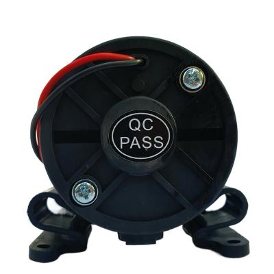 China Hotel CHINA MG CLASSIC-75GPD BLACK PLASTIC carbon brush inside pump back cover water pressure booster diaphragm booster RO pump for sale