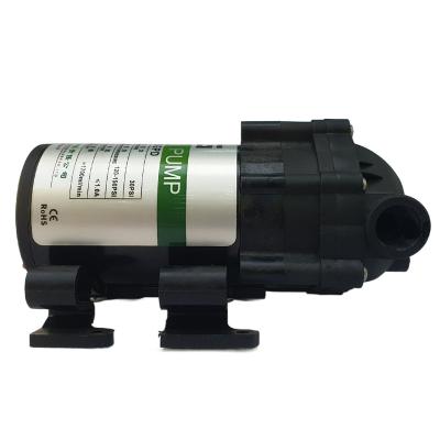 China MG SMART-75GPD Mini Pump Hotel SMALL Leg Black Plastic Brushless Solar Water RO Pump for sale