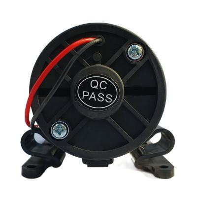 China Hotel China MG CLASSIC-300GPD BLACK PLASTIC Carbon Brush Inside Pump Back Cover Water Pressure Booster Diaphragm Thruster RO Pump for sale