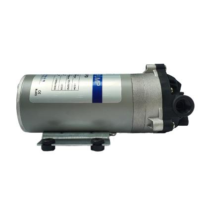 China Beijing Hotel MG ULTRA-300GPD Large Flow Metal Motor Silver Aluminum Brushless Pump Leg Self-priming DC 24v waterRO Pump for sale