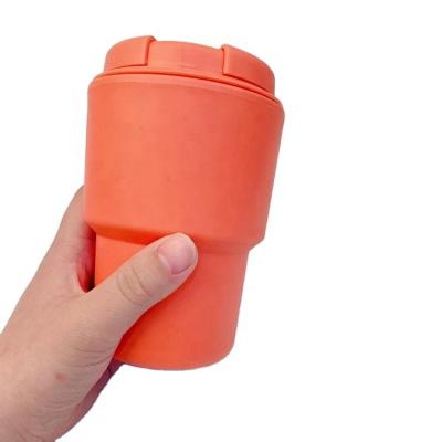 China New Style 370Ml Eco Sustainable Reusable Eco - Friendly Plastic Cup For Coffee for sale