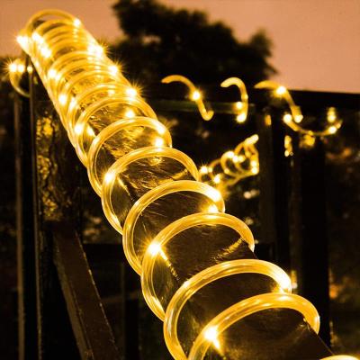 China Fairy LANDSCAPE LED Solar String Lights Copper Wire Pipe Lamp Holiday Lighting for Christmas Outdoor Decoration for sale