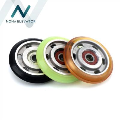 China 125*22*6303 AA24180 Modern Elevator Parts Sigma Elevator Guide Shoe Wheel Roller for sale