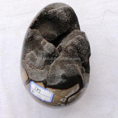 China China magic design natural septarian stone egg for healing for sale