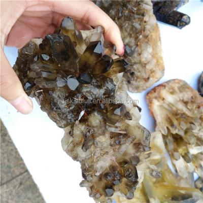 China China Natural Group Crystal Stone Smoky Quartz Crystal For Sale for sale