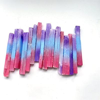 China New Arrival Angel Aura Selenite Stick Crystals Gemstone from China carving crafts for energy decoration for sale