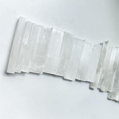 China High Quality Natural Raw Stone Magic Wands Sticks China Selenite Stones Rough Energy For Healing for sale