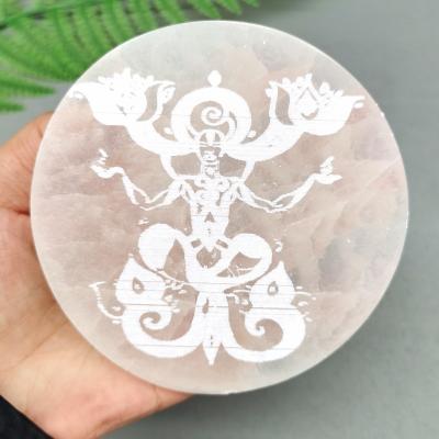 China Natural Crystal Selenite Stick Plate Slab Wand Point Selenite Tower China Various Shapes for sale