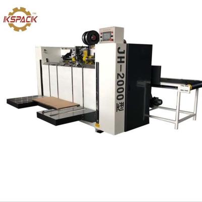 China Manual Feeding Carton Box Stitching Machine Computer Controlled for sale