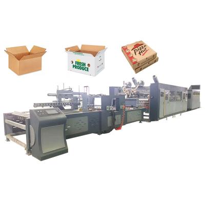 China Box Packaging Automatic Corrugated Carton Box Maker Printer Slotter Die Cutter Machine for sale