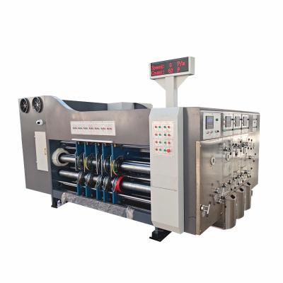 China Automatic Carton Box Die Cutter Corrugated Cardboard Box Making Machine Price for sale