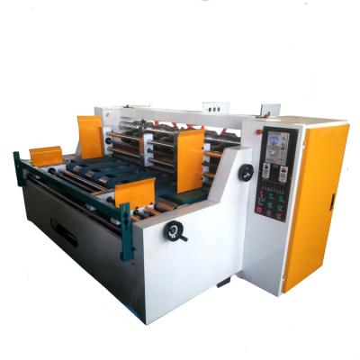 China El sistema del control automático acanaló al marcador fino Machiney de la cortadora de la cuchilla de la cartulina en venta