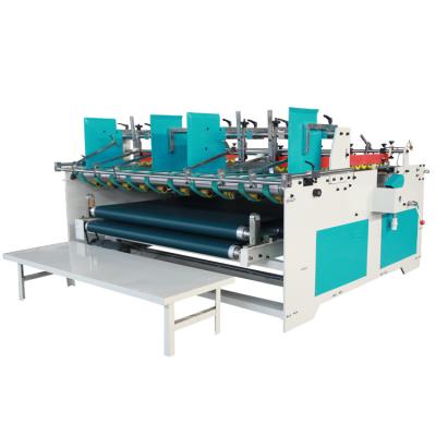 China Corrugated Carton Box Press Type Semi Automatic Folder Gluer Machine for sale