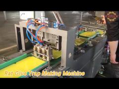 Hot Melt Rat Glue Trap Making Machine 9.75KW PLC Control Automatic