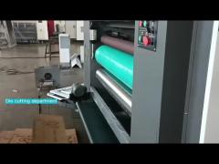 Lead edge feeder 1-6 colors Flexo printer slotter rotary die cutter paper corrug machine