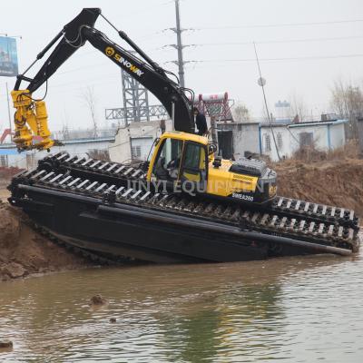 China Machinery Repair Shops CE Certificate Amphibious Pond Dredger Machine for sale