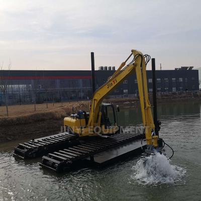 China Floating Machinery Repair Shops JINYI 150 Water Excavator for sale