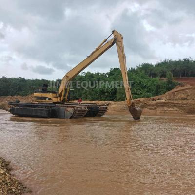 China Machinery Repair Shops JY450 Amphibious Excavator With 18m Long Reach for sale