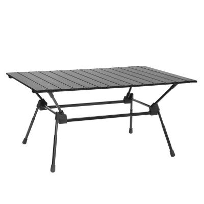 China Popular outdoor portable easy-to-store easy carrying aluminum folding tables are used for camping picnics for sale