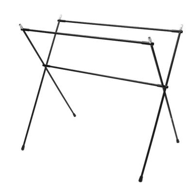 China Lightweight High Quality Products Coat Hanger Shelf Upgraded Portable Folding Tripod For Camping for sale