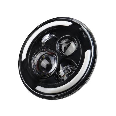 China Round Led Light 40W Led Headlight 7 Inch LED Headlight For Wrangler JK 07-17 WM-DH141-C01-03 for sale