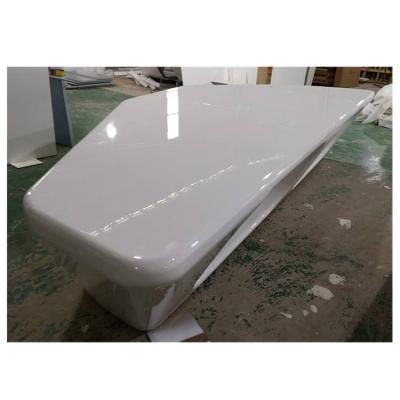 China Unique Modern Style White Stone Modern Design Office Solid Outdoor Conference Table For Sale In 2021 for sale