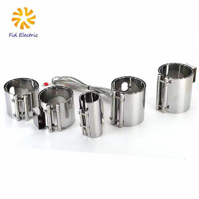 China Extruder injection machine Stainless steel mica high temperature electric heating band cast aluminum electric heating sleeve 220v380v for sale