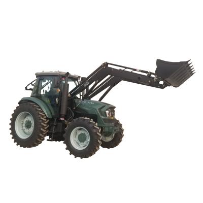 China Farms Farm Tractor 130hp with Front End Loader and AC Cabin Factory Supply for sale