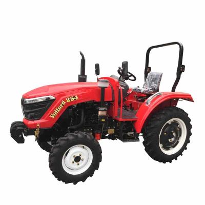 China Farms laidong KM385 diesel engine 4wd mini wheel 25hp agri tractor for sale