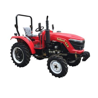 China Cultivate Machine Equipment Canopy Wheel Tractor 45hp Farm Agricultural Tractor For Sale With Sunshade for sale